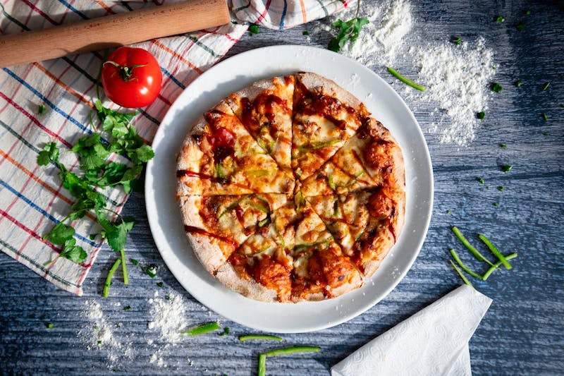 Via 313 Delray BBQ pizza with pulled pork