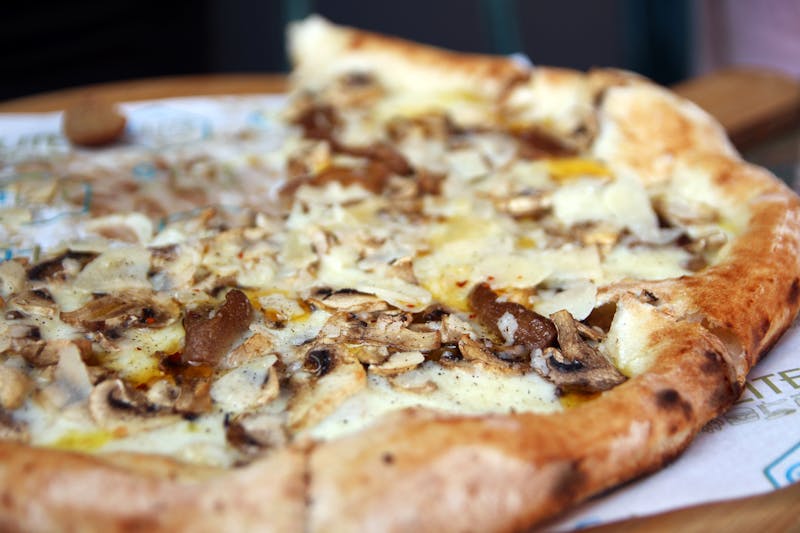Via 313 Mushroom Truffle pizza
