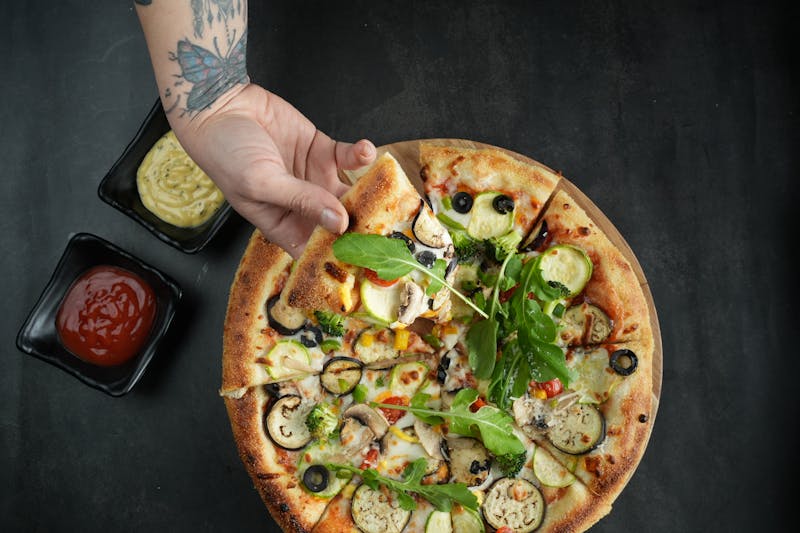 Via 313 Cadillac pizza with bacon and jalapenos